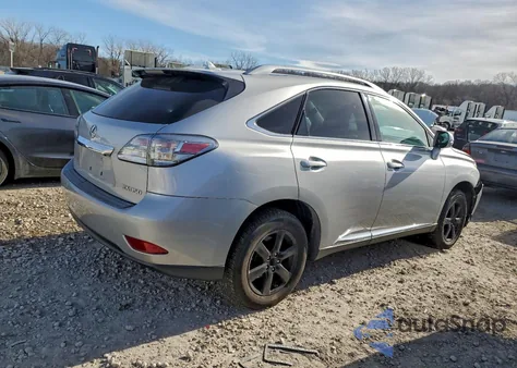 2010 Lexus Rx 350 из США, поврежденный, VIN 2T2BK1BA3AC024486